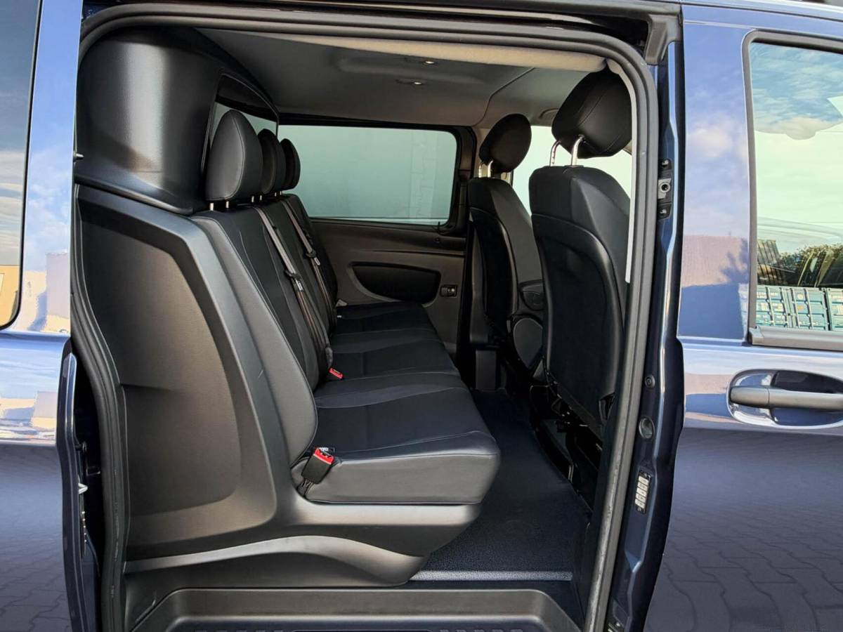 Mercedes-Benz Vito Mercedes Vito Bestel 119 CDI L3 XXL Dubbel Cabine | Leder | Full LED | Adaptive cruise | 2x Schuifdeur | Camera