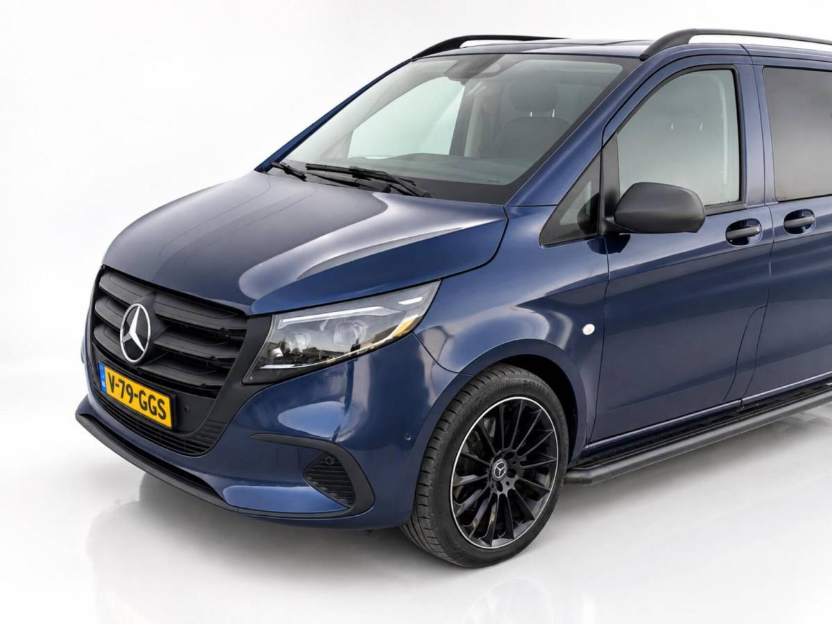 Mercedes-Benz Vito Mercedes Vito Bestel 119 CDI L3 XXL Dubbel Cabine | Leder | Full LED | Adaptive cruise | 2x Schuifdeur | Camera