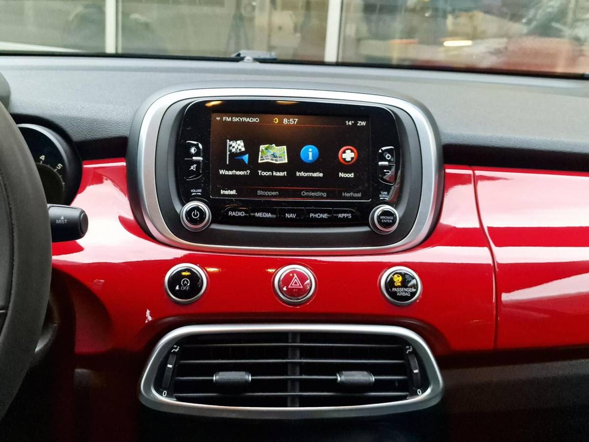Fiat 500X Fiat 500 X 1.4 Turbo MultiAir Lounge|Automaat|Clima|Navi|Camera|Leder|