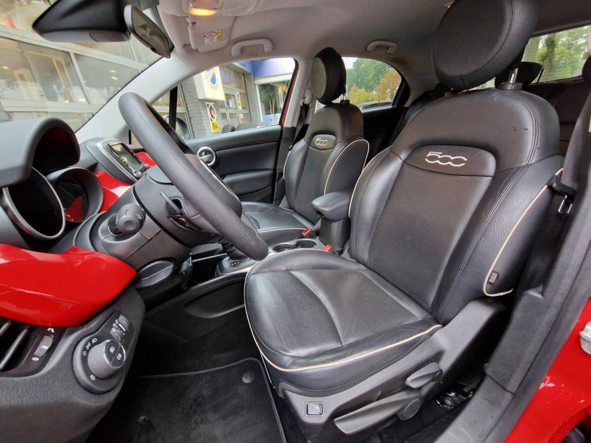 Fiat 500X Fiat 500 X 1.4 Turbo MultiAir Lounge|Automaat|Clima|Navi|Camera|Leder|