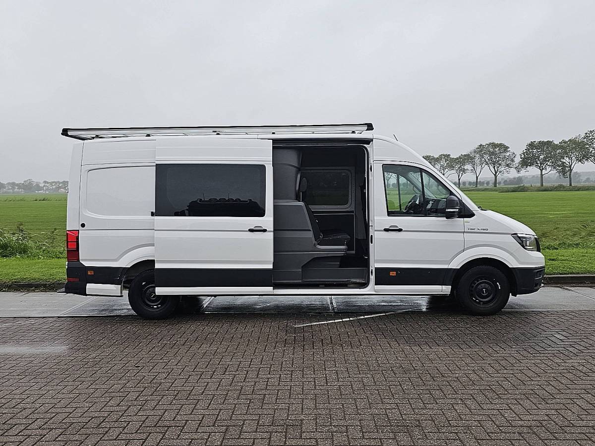 MAN TGE M.A.N. TGE 3.180 L4H3 Dubbele Cabine Automaat 177Pk Lage-Kilometerstand Imperiaal Trekhaak!