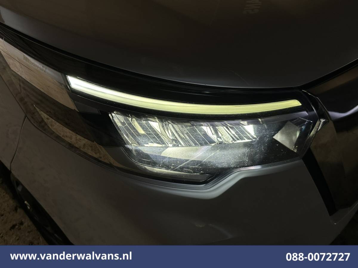 Nissan Primastar Nissan Primastar 2.0 dCi 131pk L2H1 Euro6 Airco | LED | Cruisecontrol | Parkeersensoren Bijrijdersbank, 2500kg trekvermogen