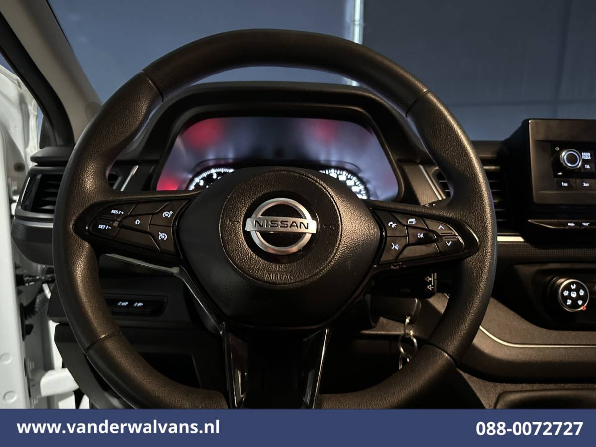 Nissan Primastar Nissan Primastar 2.0 dCi 131pk L2H1 Euro6 Airco | LED | Cruisecontrol | Parkeersensoren Bijrijdersbank, 2500kg trekvermogen