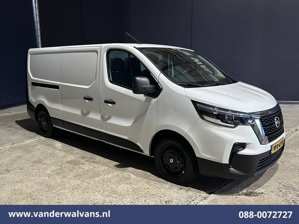 Nissan Primastar Nissan Primastar 2.0 dCi 131pk L2H1 Euro6 Airco | LED | Cruisecontrol | Parkeersensoren Bijrijdersbank, 2500kg trekvermogen