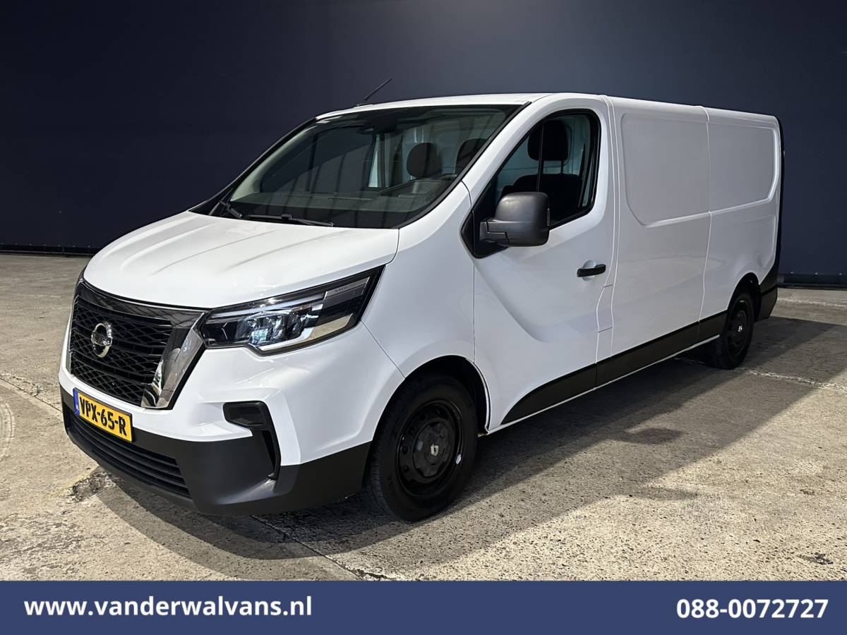 Nissan Primastar Nissan Primastar 2.0 dCi 131pk L2H1 Euro6 Airco | LED | Cruisecontrol | Parkeersensoren Bijrijdersbank, 2500kg trekvermogen