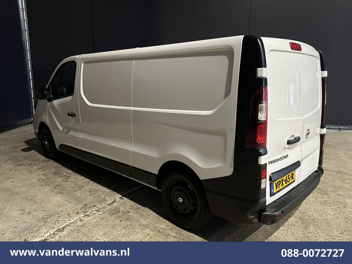 Nissan Primastar Nissan Primastar 2.0 dCi 131pk L2H1 Euro6 Airco | LED | Cruisecontrol | Parkeersensoren Bijrijdersbank, 2500kg trekvermogen