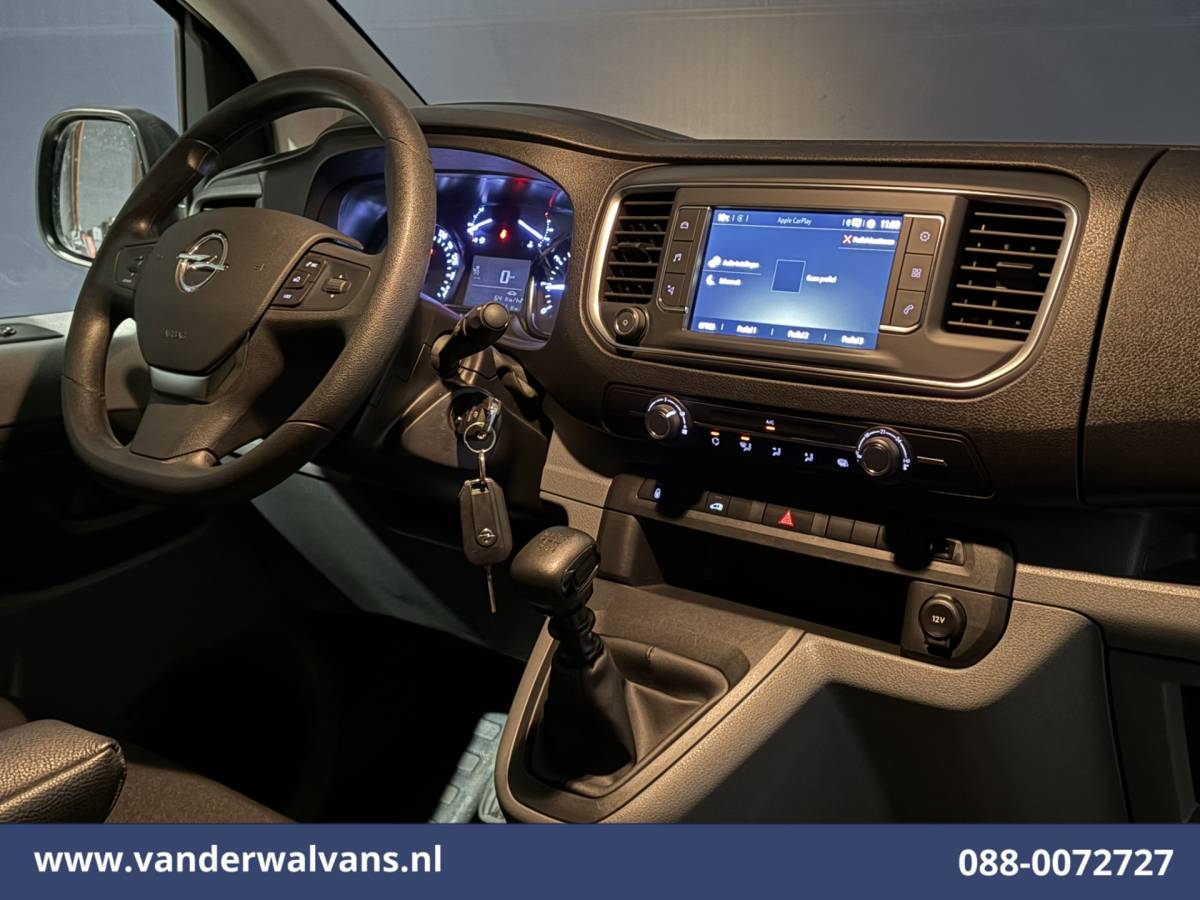 Opel Vivaro Opel Vivaro 1.5 CDTI L3H1 Euro6 Airco | Navigatie | Camera | Sidebars | Apple Carplay Cruisecontrol, Android Auto, Parkeersensoren