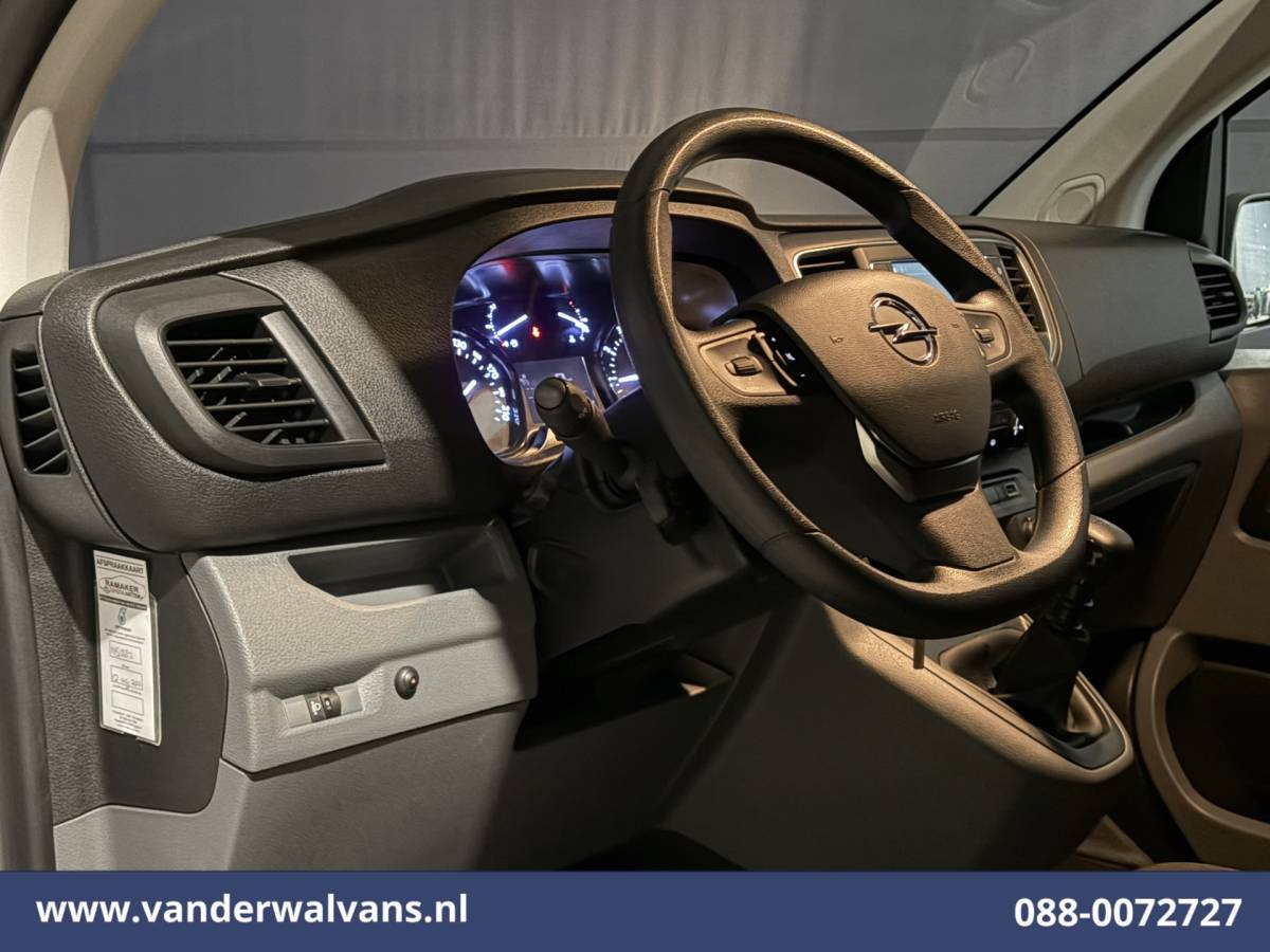Opel Vivaro Opel Vivaro 1.5 CDTI L3H1 Euro6 Airco | Navigatie | Camera | Sidebars | Apple Carplay Cruisecontrol, Android Auto, Parkeersensoren