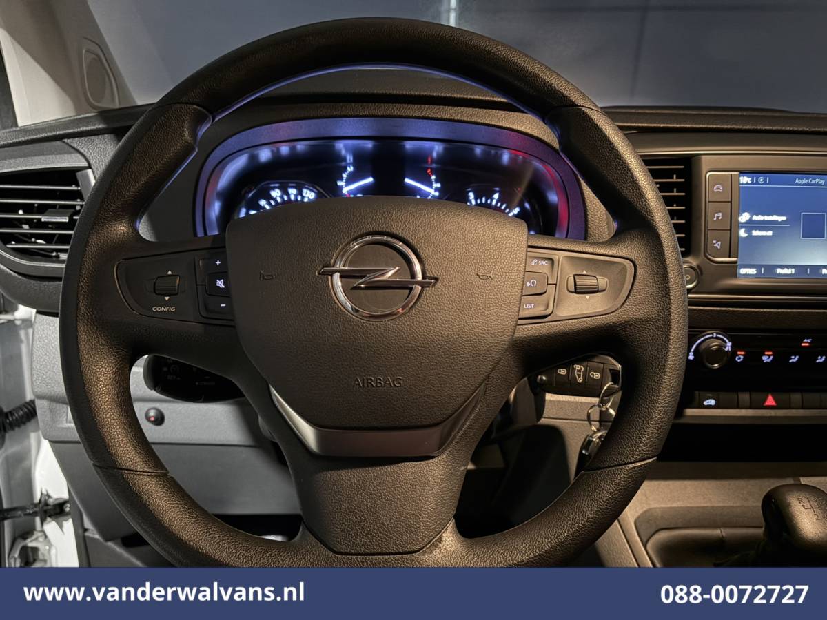 Opel Vivaro Opel Vivaro 1.5 CDTI L3H1 Euro6 Airco | Navigatie | Camera | Sidebars | Apple Carplay Cruisecontrol, Android Auto, Parkeersensoren