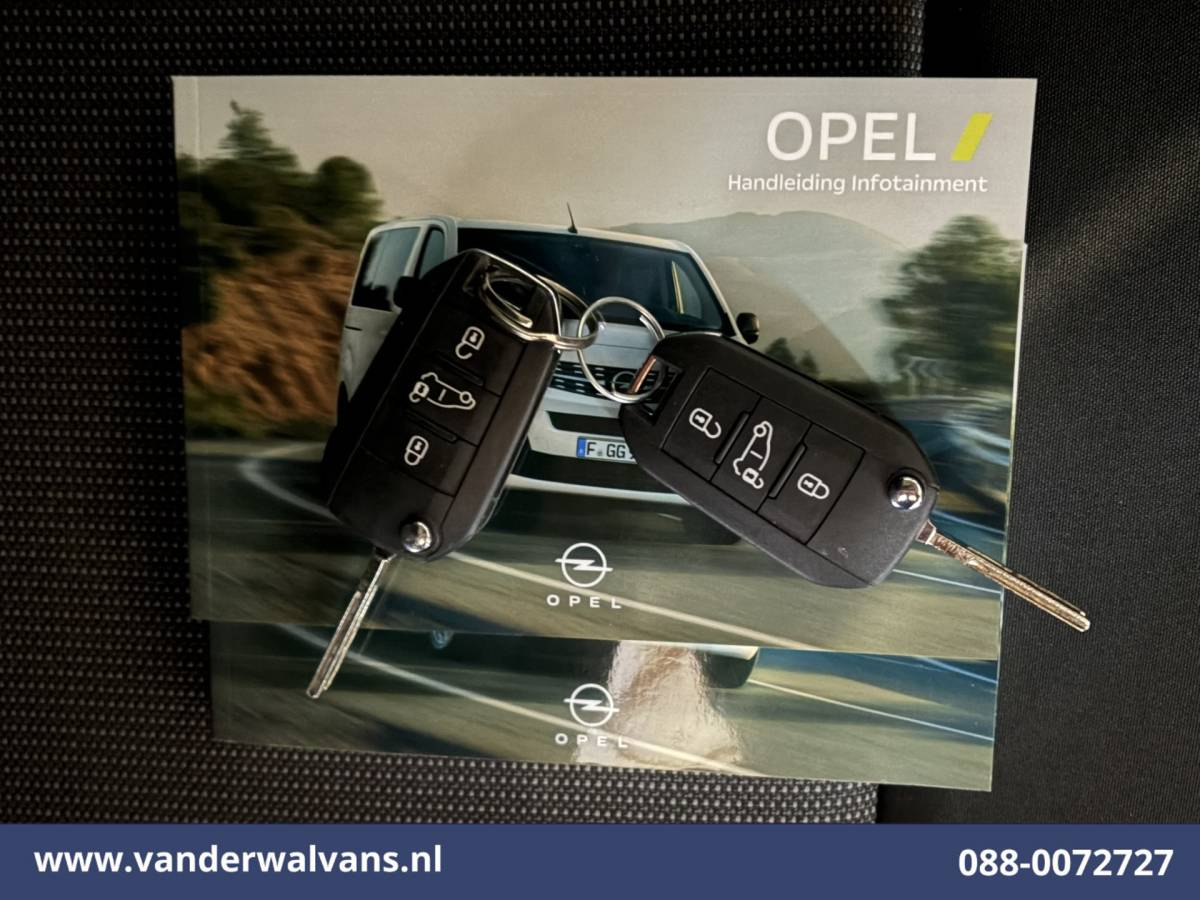 Opel Vivaro Opel Vivaro 1.5 CDTI L3H1 Euro6 Airco | Navigatie | Camera | Sidebars | Apple Carplay Cruisecontrol, Android Auto, Parkeersensoren
