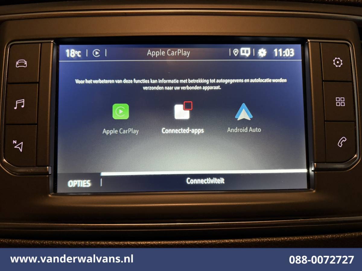 Opel Vivaro Opel Vivaro 1.5 CDTI L3H1 Euro6 Airco | Navigatie | Camera | Sidebars | Apple Carplay Cruisecontrol, Android Auto, Parkeersensoren