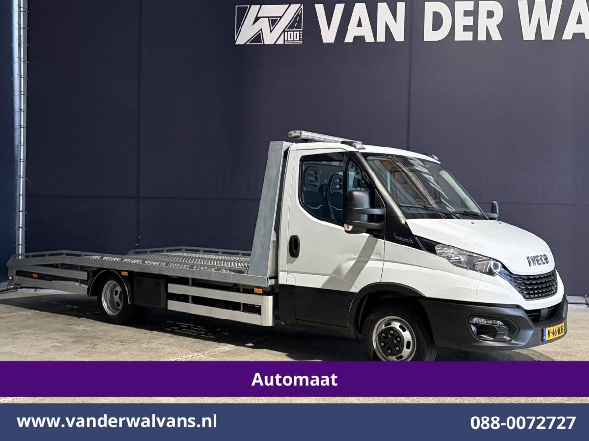 Iveco Daily Iveco Daily 35C14H 2.3 Oprijwagen Automaat Dubbel Lucht Euro6 Airco | Camera | 3500kg Trekhaak | Electrische Lier | Chauffeursstoel Cruisecontrol, Bijrijdersbank