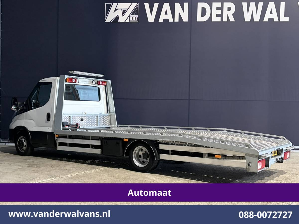 Iveco Daily Iveco Daily 35C14H 2.3 Oprijwagen Automaat Dubbel Lucht Euro6 Airco | Camera | 3500kg Trekhaak | Electrische Lier | Chauffeursstoel Cruisecontrol, Bijrijdersbank