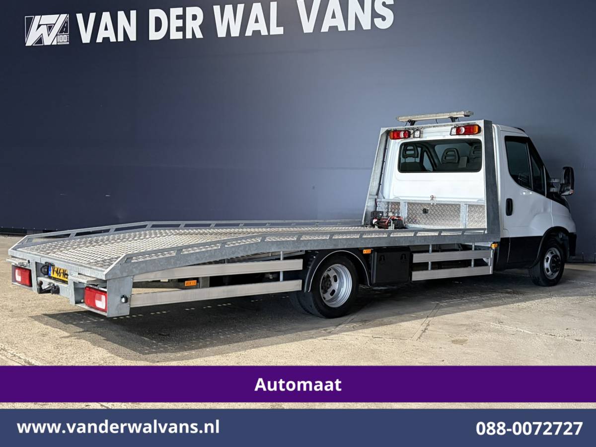 Iveco Daily Iveco Daily 35C14H 2.3 Oprijwagen Automaat Dubbel Lucht Euro6 Airco | Camera | 3500kg Trekhaak | Electrische Lier | Chauffeursstoel Cruisecontrol, Bijrijdersbank