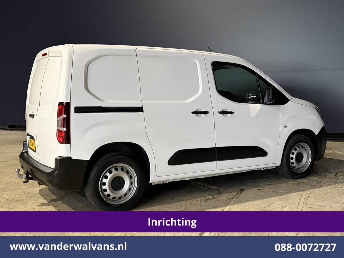 Peugeot Partner Peugeot Partner 1.5 BlueHDI 102pk L1H1 inrichting Euro6 Airco | Navigatie | Apple Carplay Trekhaak, Cruisecontrol, Android Auto, Parkeersensoren