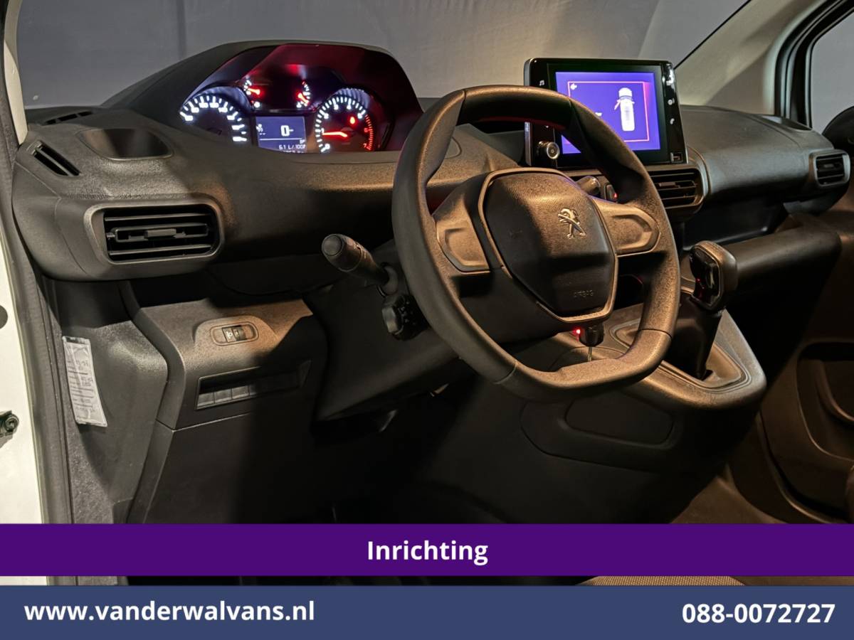 Peugeot Partner Peugeot Partner 1.5 BlueHDI 102pk L1H1 inrichting Euro6 Airco | Navigatie | Apple Carplay Trekhaak, Cruisecontrol, Android Auto, Parkeersensoren
