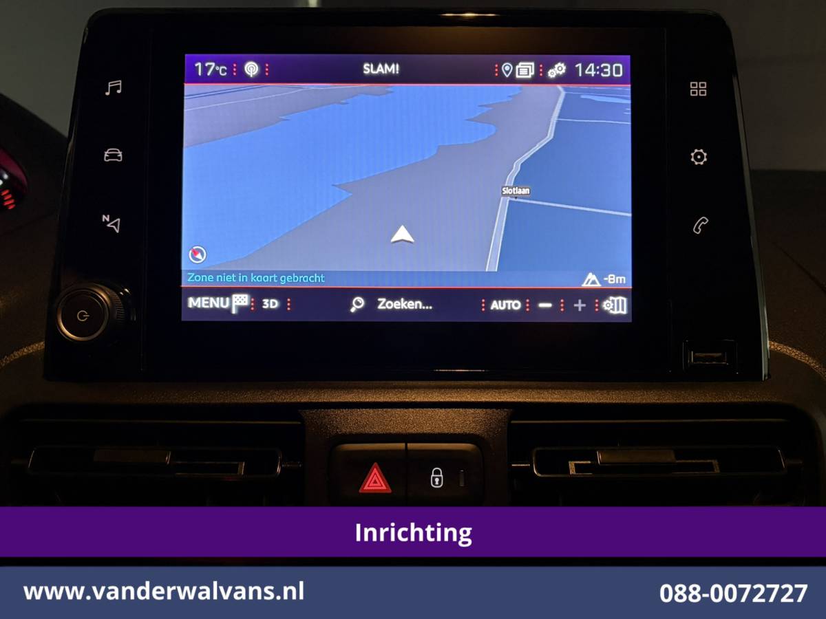 Peugeot Partner Peugeot Partner 1.5 BlueHDI 102pk L1H1 inrichting Euro6 Airco | Navigatie | Apple Carplay Trekhaak, Cruisecontrol, Android Auto, Parkeersensoren