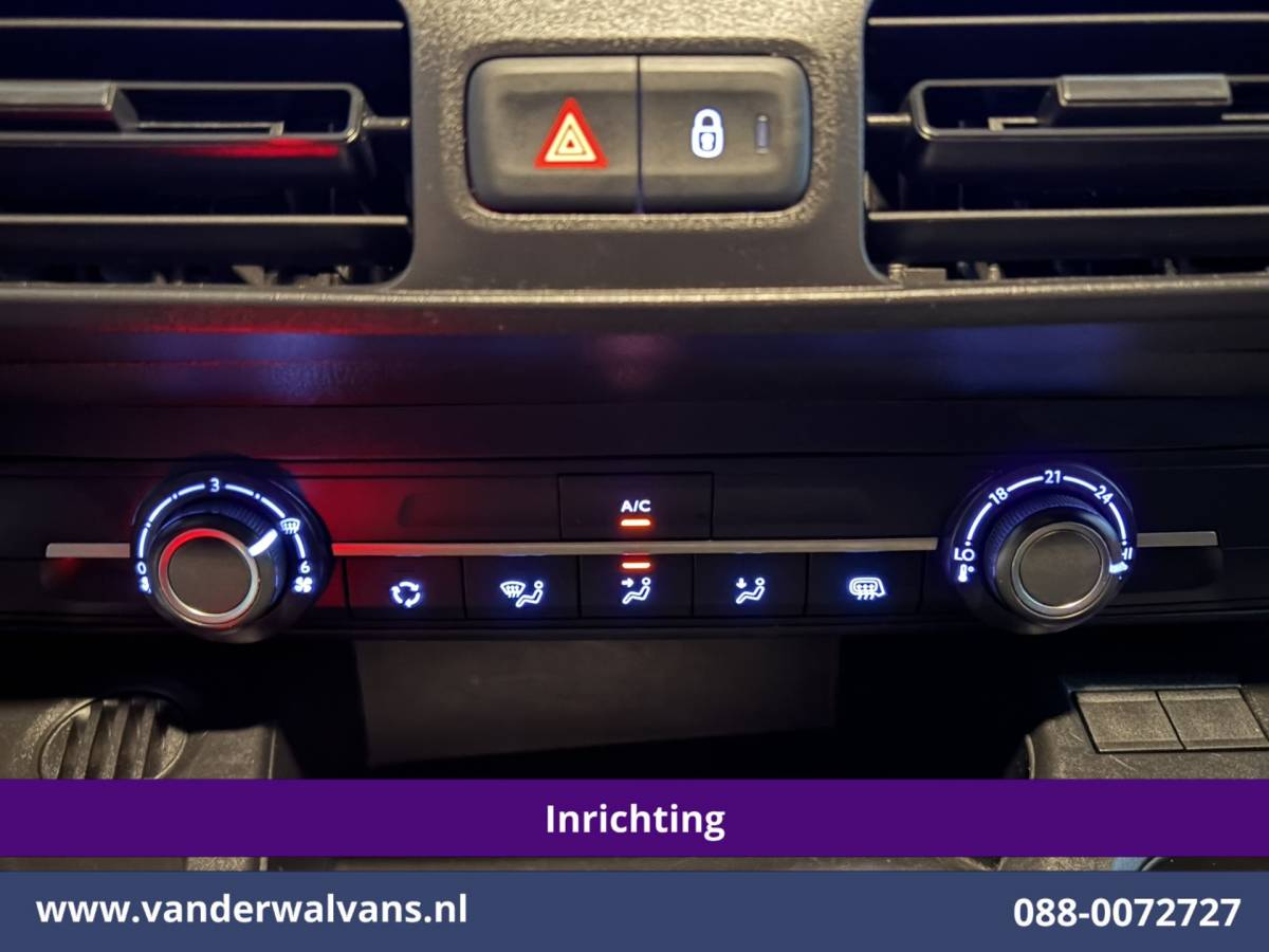 Peugeot Partner Peugeot Partner 1.5 BlueHDI 102pk L1H1 inrichting Euro6 Airco | Navigatie | Apple Carplay Trekhaak, Cruisecontrol, Android Auto, Parkeersensoren