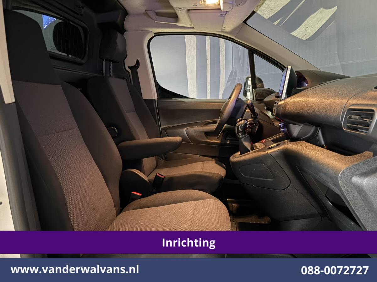 Peugeot Partner Peugeot Partner 1.5 BlueHDI 102pk L1H1 inrichting Euro6 Airco | Navigatie | Apple Carplay Trekhaak, Cruisecontrol, Android Auto, Parkeersensoren