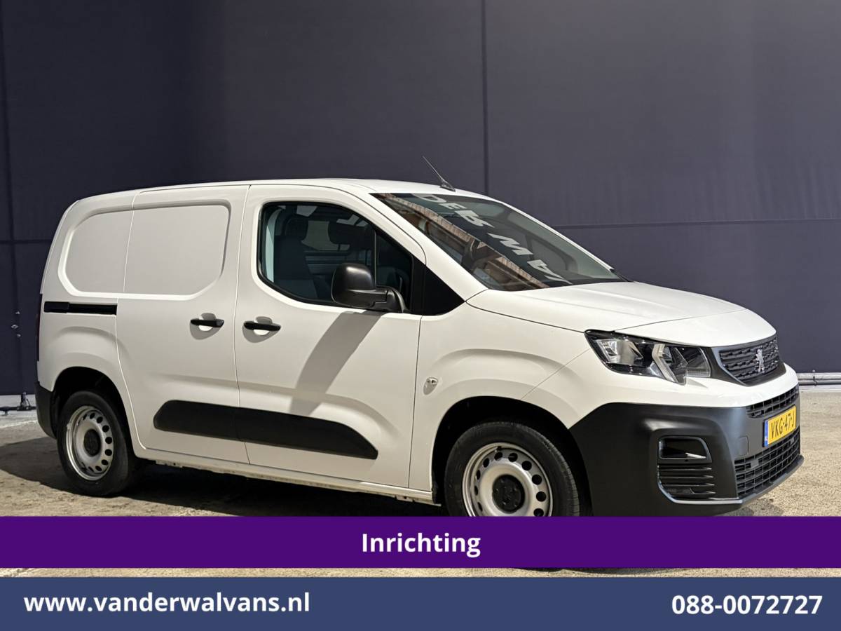 Peugeot Partner Peugeot Partner 1.5 BlueHDI 102pk L1H1 inrichting Euro6 Airco | Navigatie | Apple Carplay Trekhaak, Cruisecontrol, Android Auto, Parkeersensoren