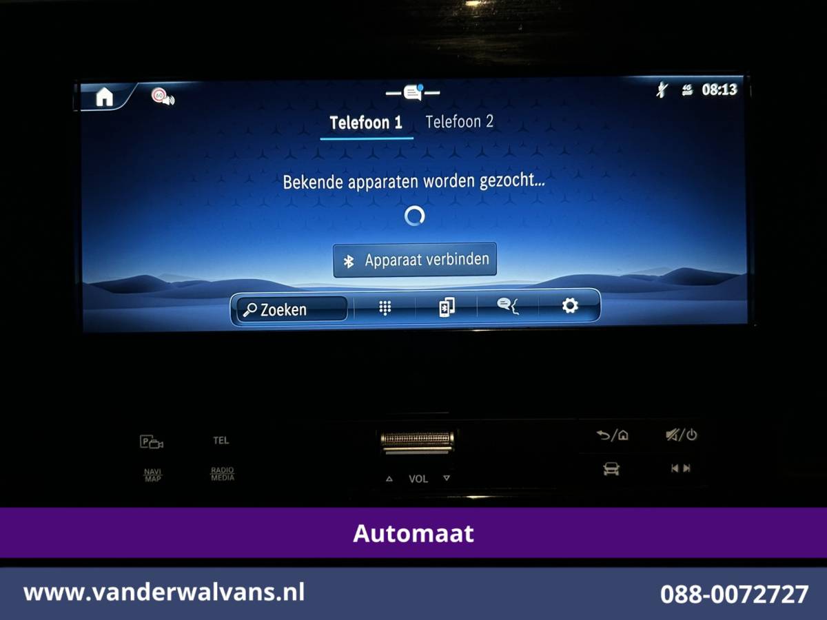 Mercedes-Benz Sprinter Mercedes-Benz Sprinter 317 CDI 170pk 9G-Tronic Automaat L2H2 Euro6 Airco | Camera | Navigatie | Cruisecontrol | LED Chauffeursstoel, Stoelverwarming, Parkeersensoren, Bijrijdersbank