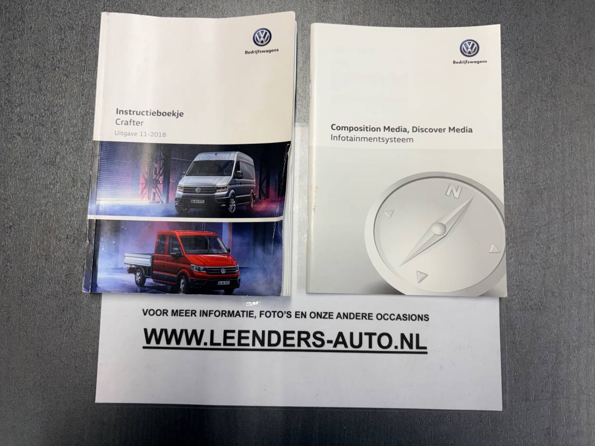 Volkswagen Crafter Volkswagen Crafter Servicewagen 35 2.0 TDI 140pk L3H3 Highline Sortimo Victron v230 Standkachel Trekhaak 3000KG RIJKLAARPRIJS