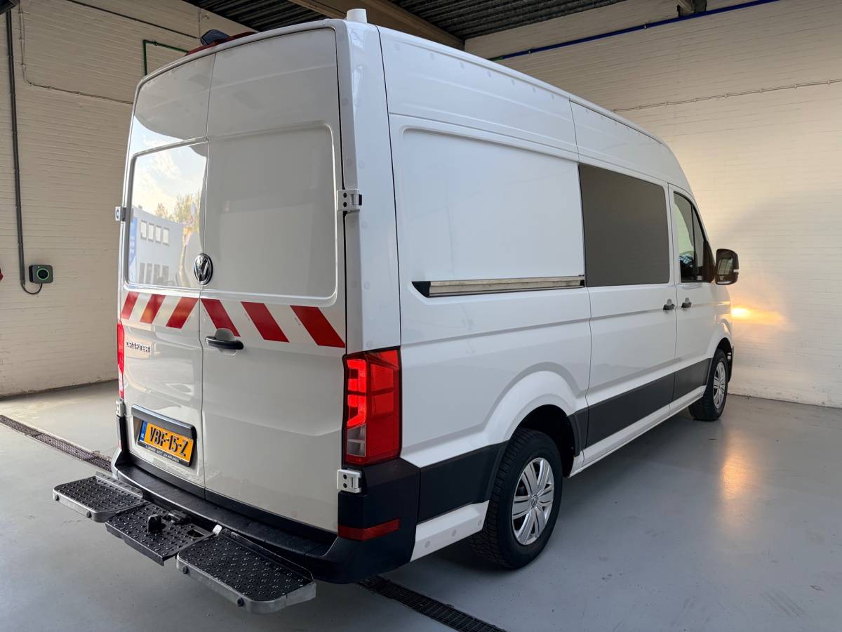 Volkswagen Crafter Volkswagen Crafter Servicewagen 35 2.0 TDI 140pk L3H3 Highline Sortimo Victron v230 Standkachel Trekhaak 3000KG RIJKLAARPRIJS