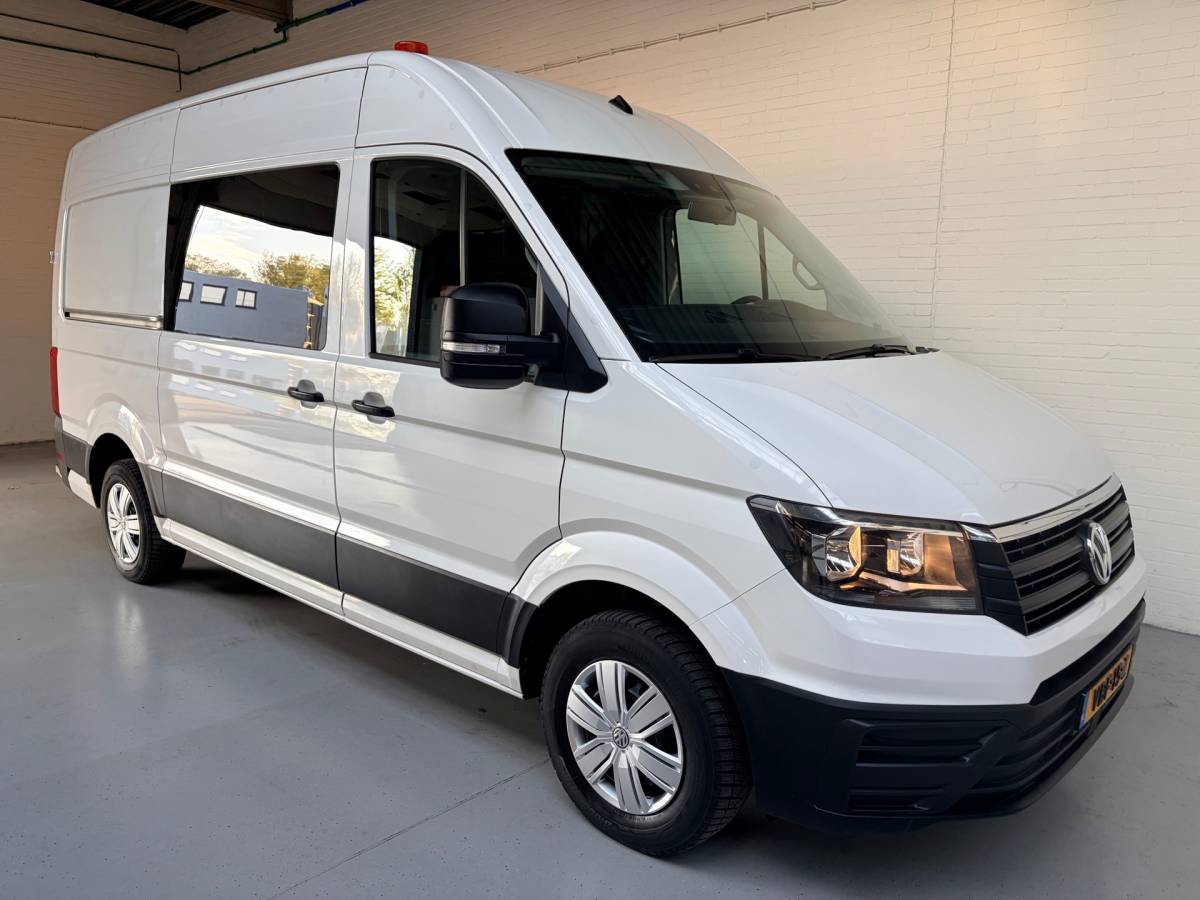 Volkswagen Crafter Volkswagen Crafter Servicewagen 35 2.0 TDI 140pk L3H3 Highline Sortimo Victron v230 Standkachel Trekhaak 3000KG RIJKLAARPRIJS