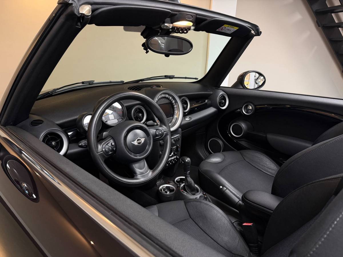 MINI Cooper Cabrio Mini Cabrio 1.6 Cooper Chili *Automaat* Dealer OH|Stoelverw.|Cruise|Navi|PDC|Sfeerverlichting|Climate|Windscherm|BT|Isofix