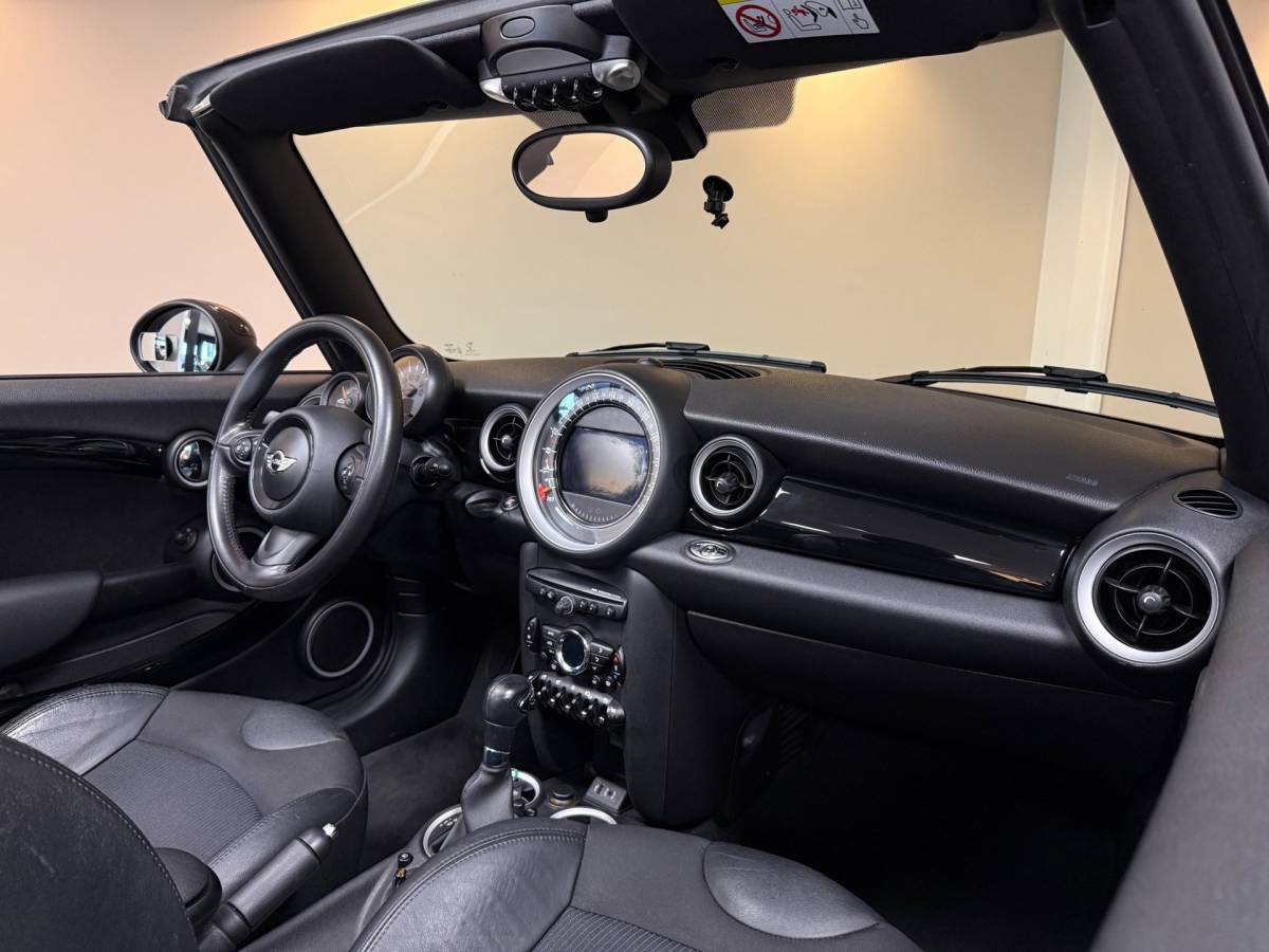 MINI Cooper Cabrio Mini Cabrio 1.6 Cooper Chili *Automaat* Dealer OH|Stoelverw.|Cruise|Navi|PDC|Sfeerverlichting|Climate|Windscherm|BT|Isofix