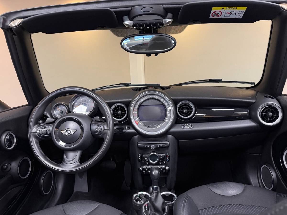 MINI Cooper Cabrio Mini Cabrio 1.6 Cooper Chili *Automaat* Dealer OH|Stoelverw.|Cruise|Navi|PDC|Sfeerverlichting|Climate|Windscherm|BT|Isofix