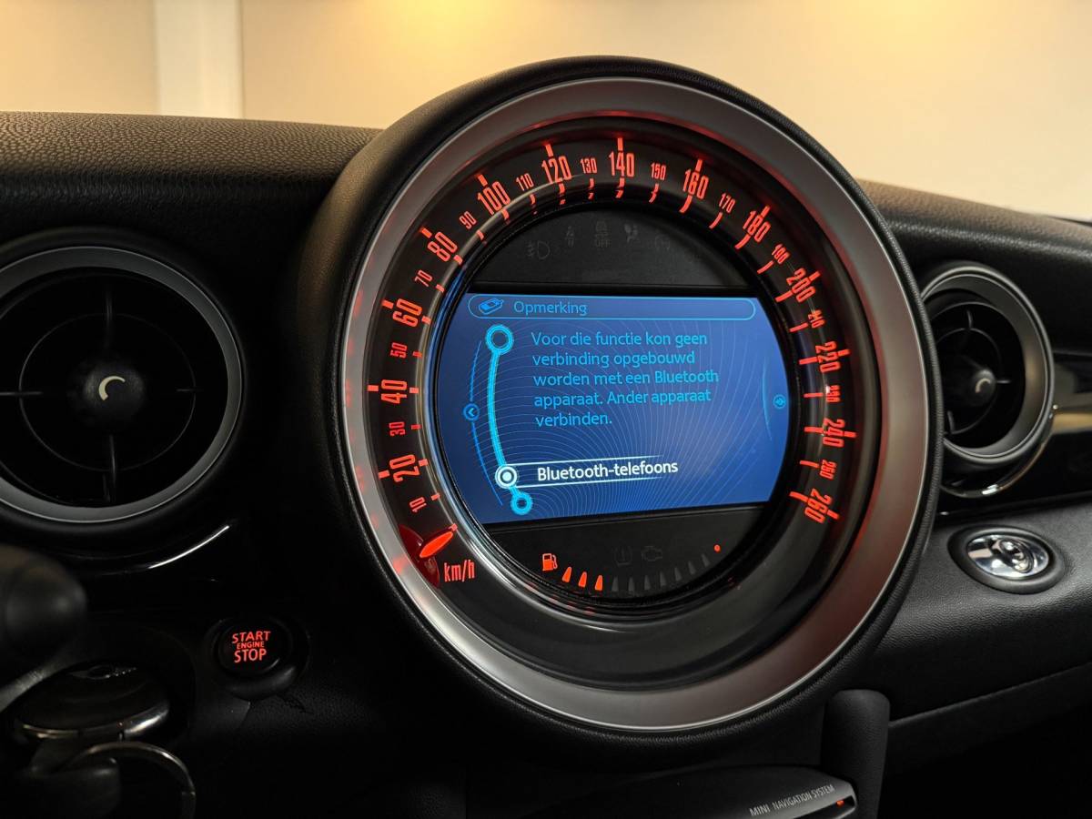 MINI Cooper Cabrio Mini Cabrio 1.6 Cooper Chili *Automaat* Dealer OH|Stoelverw.|Cruise|Navi|PDC|Sfeerverlichting|Climate|Windscherm|BT|Isofix