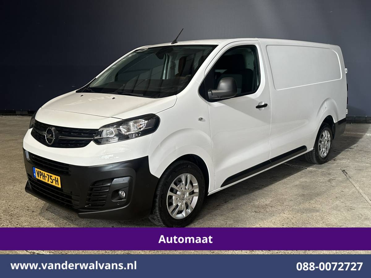 Opel Vivaro Opel Vivaro 2.0 145pk Automaat L3H1 Euro6 Airco | Navigatie | Apple Carplay | Cruisecontrol Android Auto, 2500kg Trekhaak, Parkeersensoren, Bijrijdersbank
