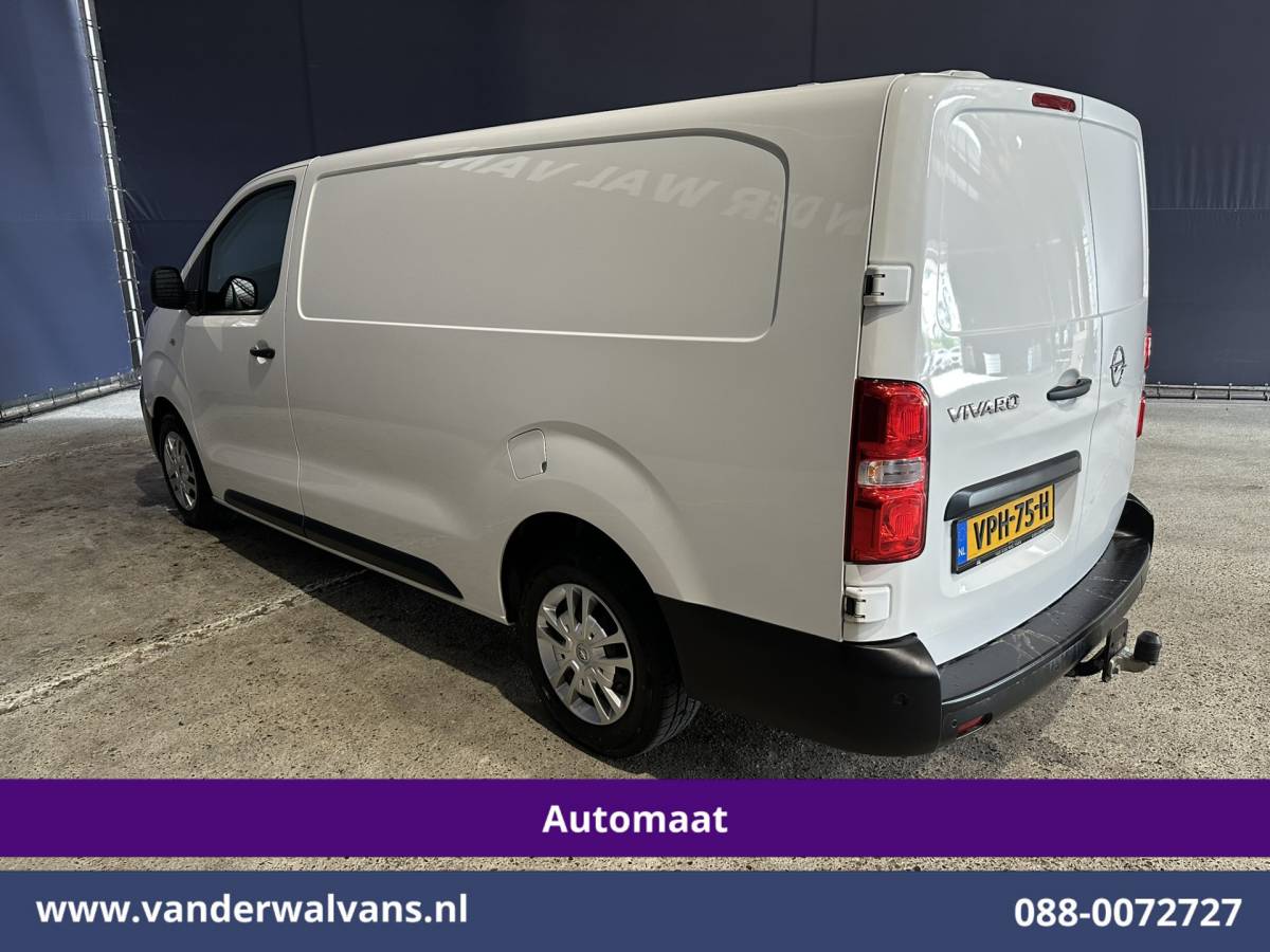 Opel Vivaro Opel Vivaro 2.0 145pk Automaat L3H1 Euro6 Airco | Navigatie | Apple Carplay | Cruisecontrol Android Auto, 2500kg Trekhaak, Parkeersensoren, Bijrijdersbank