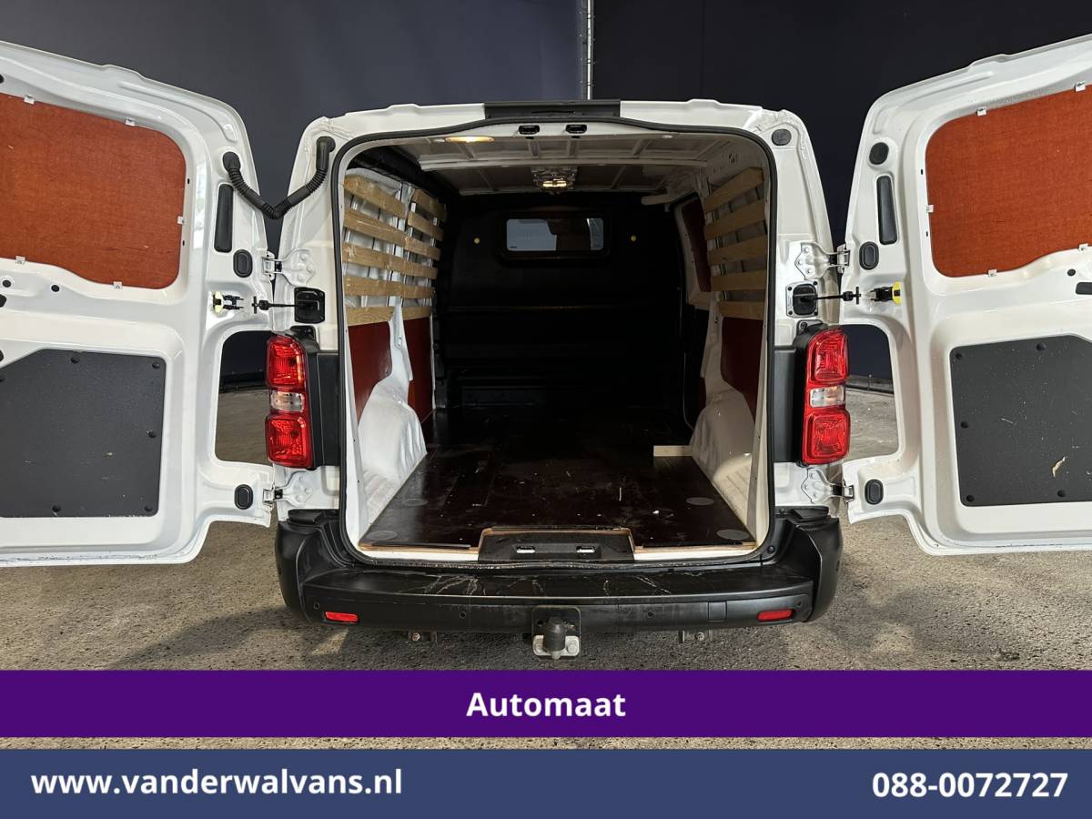 Opel Vivaro Opel Vivaro 2.0 145pk Automaat L3H1 Euro6 Airco | Navigatie | Apple Carplay | Cruisecontrol Android Auto, 2500kg Trekhaak, Parkeersensoren, Bijrijdersbank