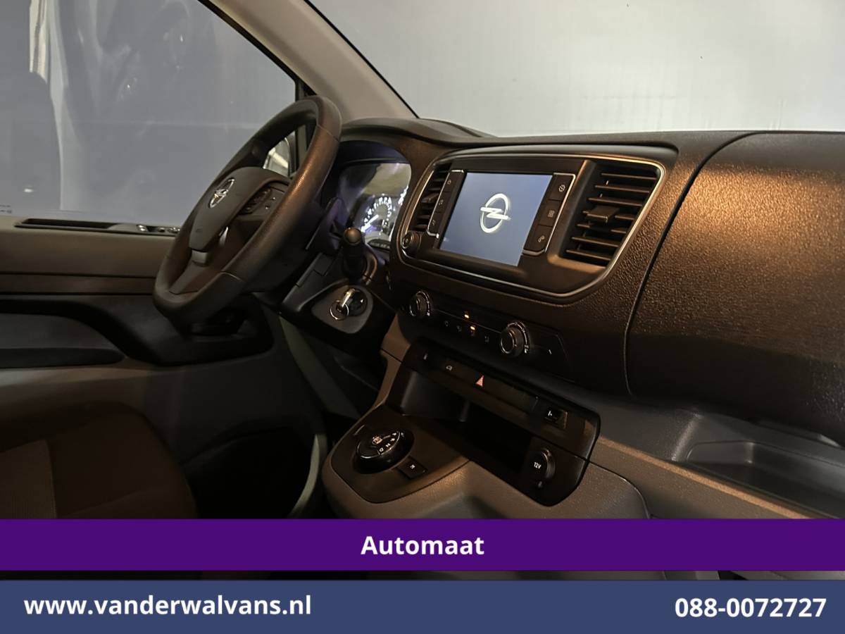 Opel Vivaro Opel Vivaro 2.0 145pk Automaat L3H1 Euro6 Airco | Navigatie | Apple Carplay | Cruisecontrol Android Auto, 2500kg Trekhaak, Parkeersensoren, Bijrijdersbank