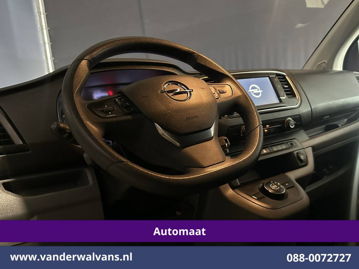 Opel Vivaro Opel Vivaro 2.0 145pk Automaat L3H1 Euro6 Airco | Navigatie | Apple Carplay | Cruisecontrol Android Auto, 2500kg Trekhaak, Parkeersensoren, Bijrijdersbank