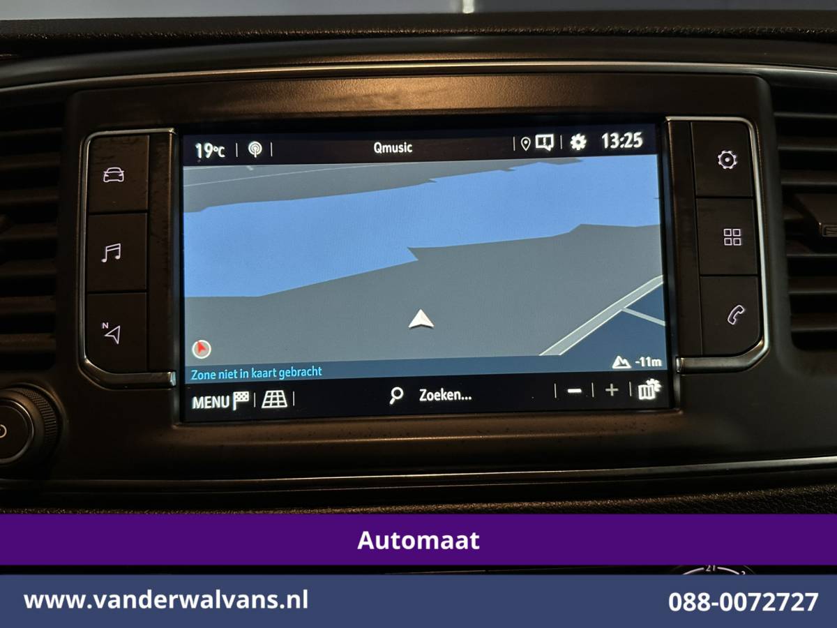 Opel Vivaro Opel Vivaro 2.0 145pk Automaat L3H1 Euro6 Airco | Navigatie | Apple Carplay | Cruisecontrol Android Auto, 2500kg Trekhaak, Parkeersensoren, Bijrijdersbank
