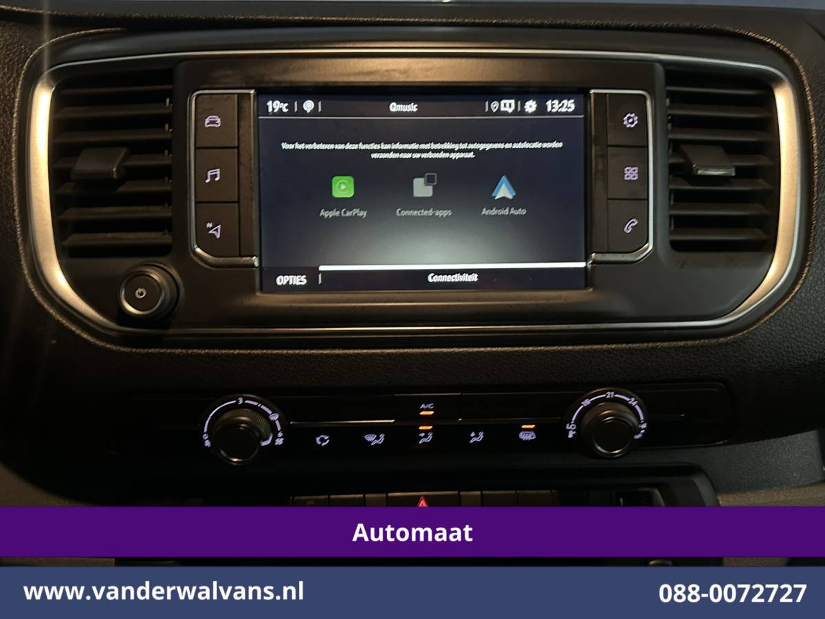 Opel Vivaro Opel Vivaro 2.0 145pk Automaat L3H1 Euro6 Airco | Navigatie | Apple Carplay | Cruisecontrol Android Auto, 2500kg Trekhaak, Parkeersensoren, Bijrijdersbank