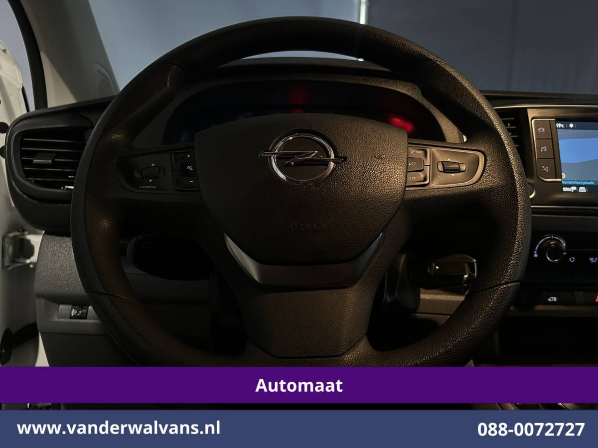Opel Vivaro Opel Vivaro 2.0 145pk Automaat L3H1 Euro6 Airco | Navigatie | Apple Carplay | Cruisecontrol Android Auto, 2500kg Trekhaak, Parkeersensoren, Bijrijdersbank