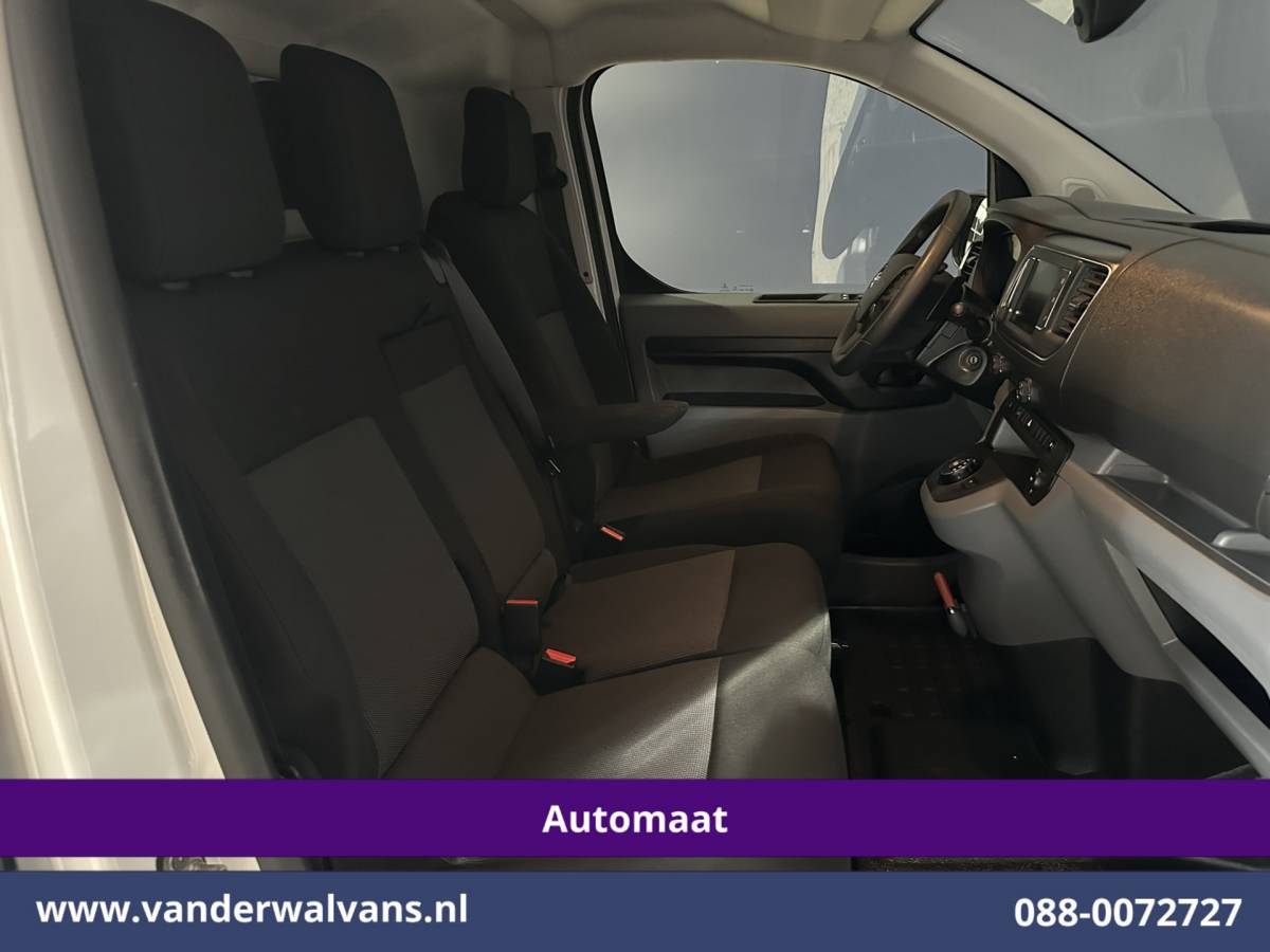Opel Vivaro Opel Vivaro 2.0 145pk Automaat L3H1 Euro6 Airco | Navigatie | Apple Carplay | Cruisecontrol Android Auto, 2500kg Trekhaak, Parkeersensoren, Bijrijdersbank