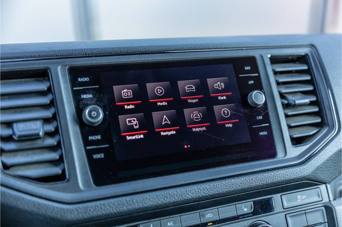 MAN TGE Man TGE 35 2.0 L3H2 DSG | ACC | Standkachel | CarPlay | Navigatie | Camera | MF Stuur | Sortimo | DAB | Stoelverwarming | Nieuwe APK