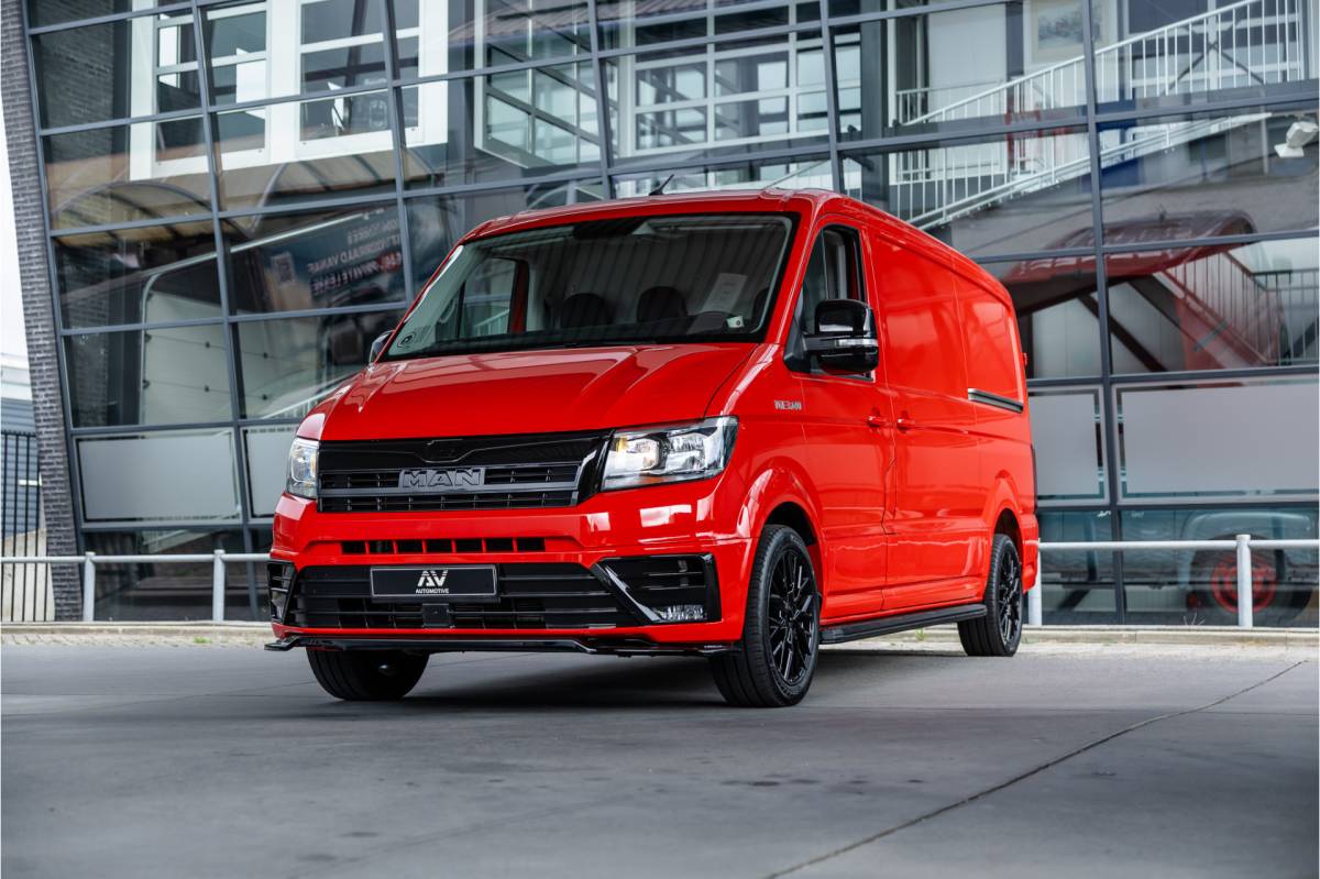 MAN TGE Man TGE 35 2.0 L3H2 DSG | ACC | Standkachel | CarPlay | Navigatie | Camera | MF Stuur | Sortimo | DAB | Stoelverwarming | Nieuwe APK