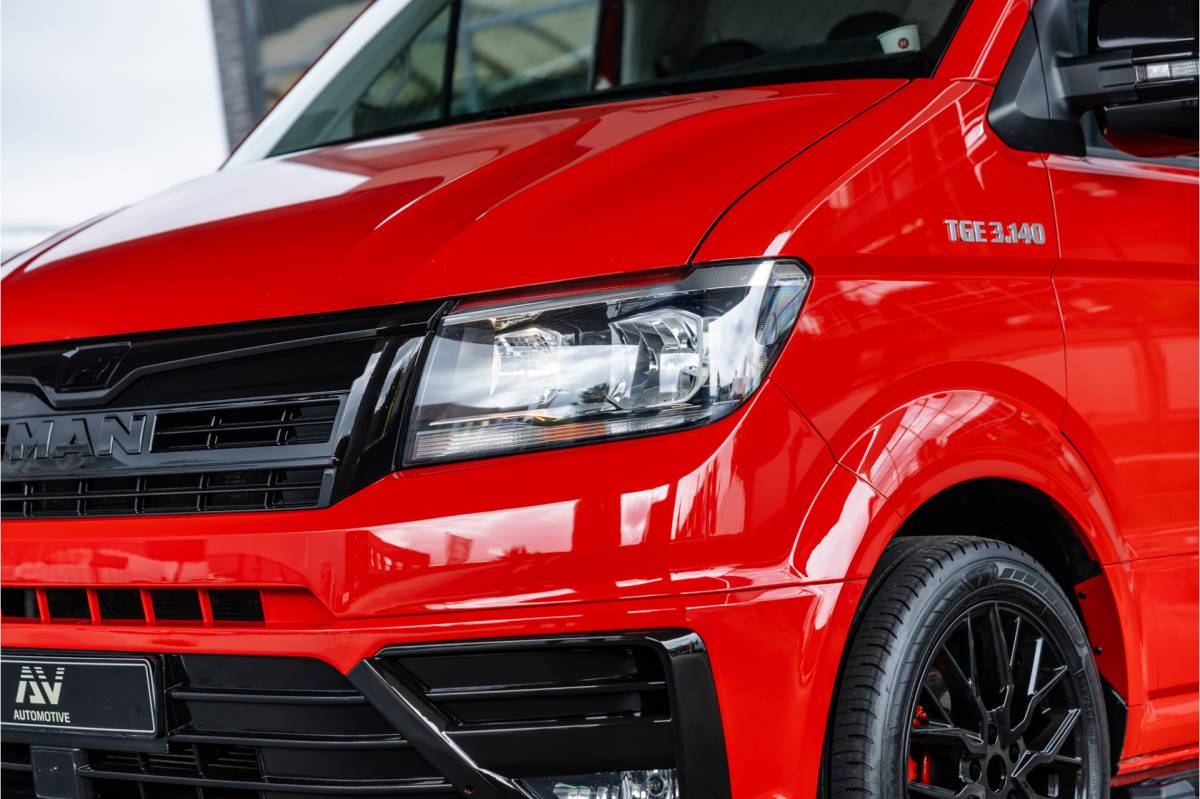 MAN TGE Man TGE 35 2.0 L3H2 DSG | ACC | Standkachel | CarPlay | Navigatie | Camera | MF Stuur | Sortimo | DAB | Stoelverwarming | Nieuwe APK