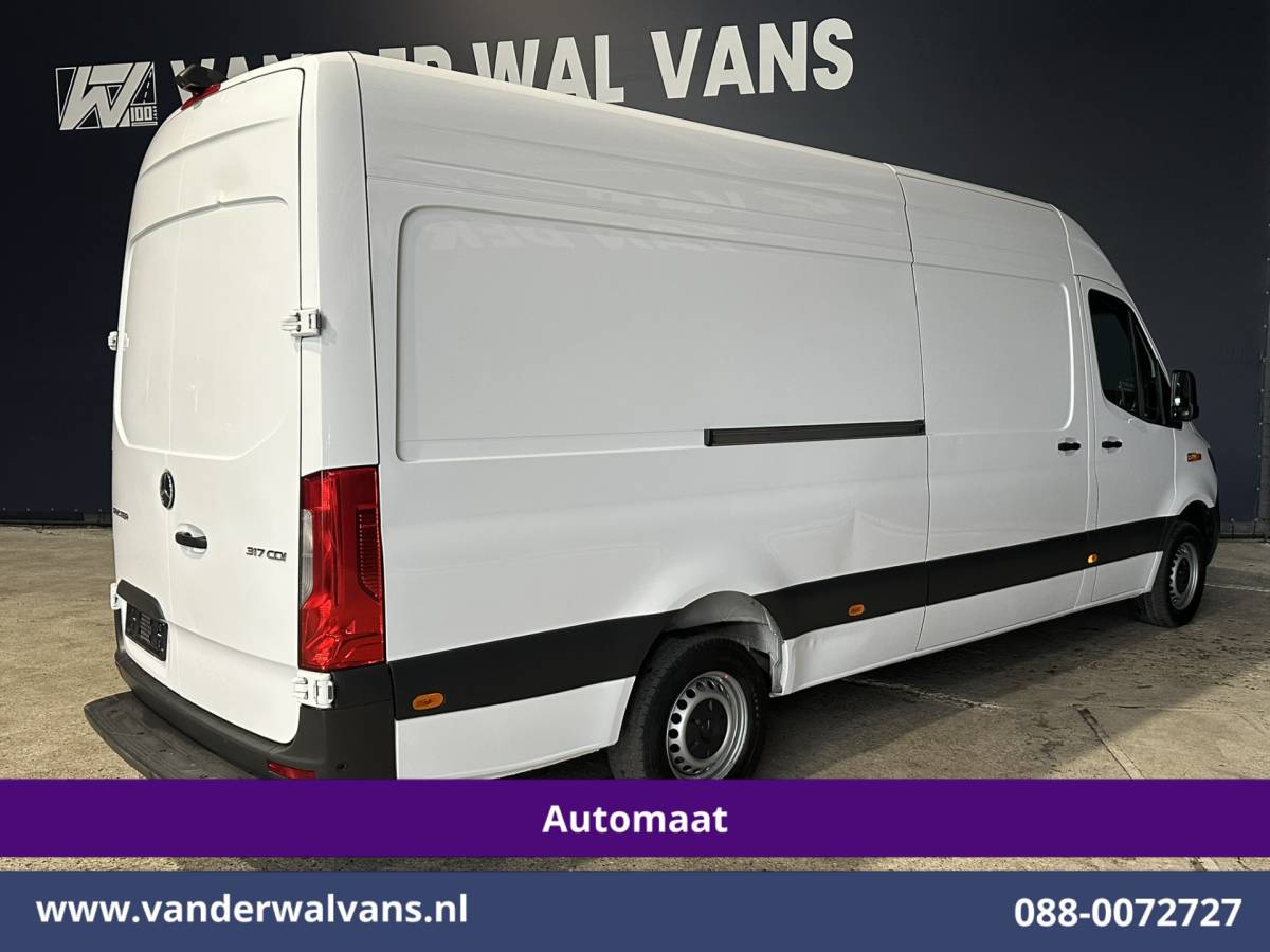 Mercedes-Benz Sprinter Mercedes-Benz Sprinter 317 CDI 170pk 9G-Tronic Automaat L3H2 Euro6 Airco | Camera | Navigatie | Cruisecontrol | LED Stoelverwarming, Parkeersensoren, Bijrijdersbank