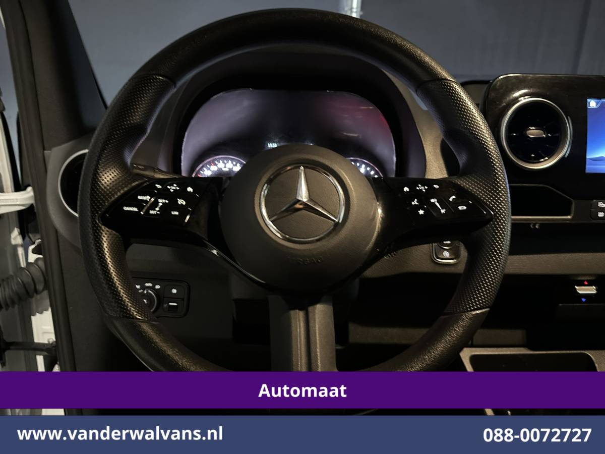 Mercedes-Benz Sprinter Mercedes-Benz Sprinter 317 CDI 170pk 9G-Tronic Automaat L3H2 Euro6 Airco | Camera | Navigatie | Cruisecontrol | LED Stoelverwarming, Parkeersensoren, Bijrijdersbank