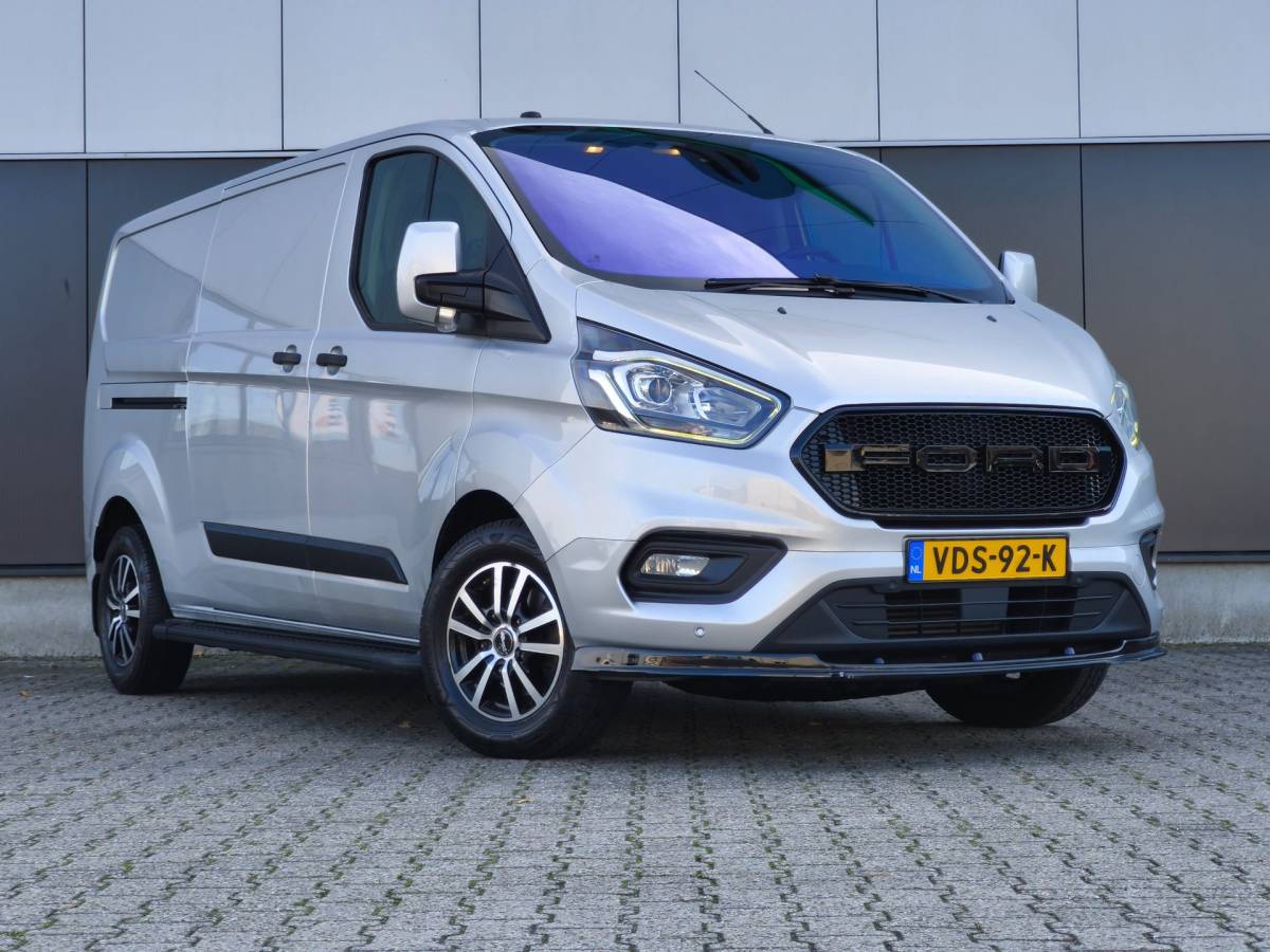 Ford Transit Custom Ford Transit Custom EXPORT 2.0TDCI 2X SCHUIFDEUR LED CARPLAY 2800KG TREKHAAK CRUISE