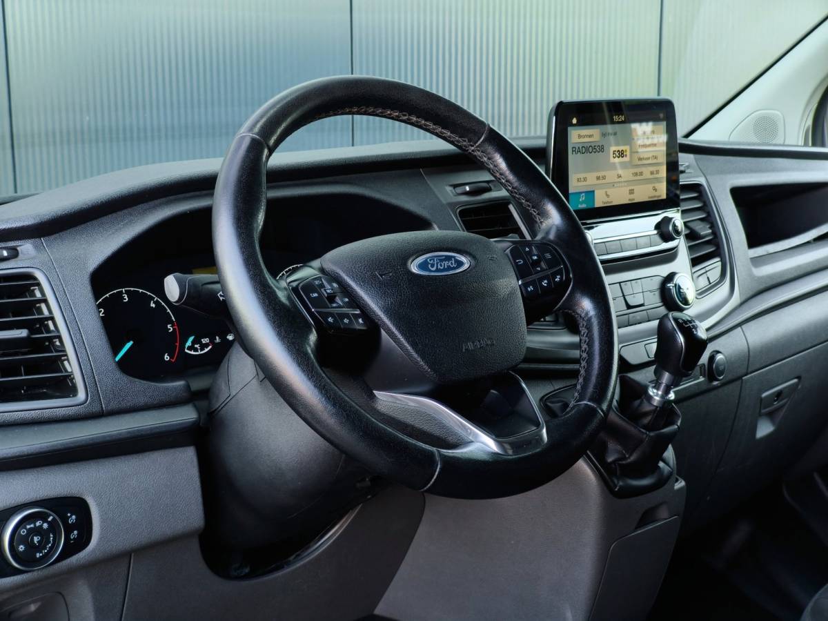 Ford Transit Custom Ford Transit Custom EXPORT 2.0TDCI 2X SCHUIFDEUR LED CARPLAY 2800KG TREKHAAK CRUISE