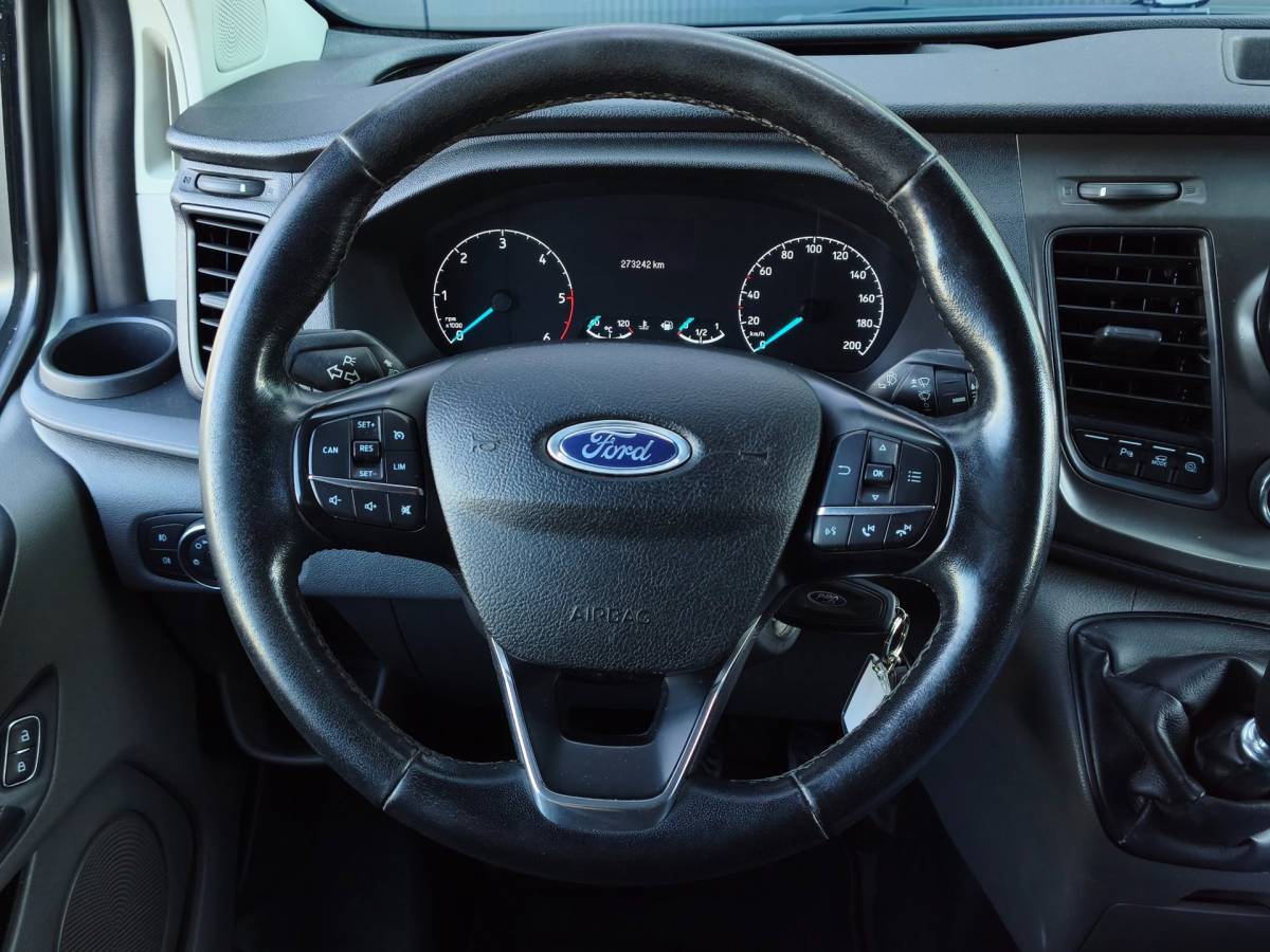 Ford Transit Custom Ford Transit Custom EXPORT 2.0TDCI 2X SCHUIFDEUR LED CARPLAY 2800KG TREKHAAK CRUISE