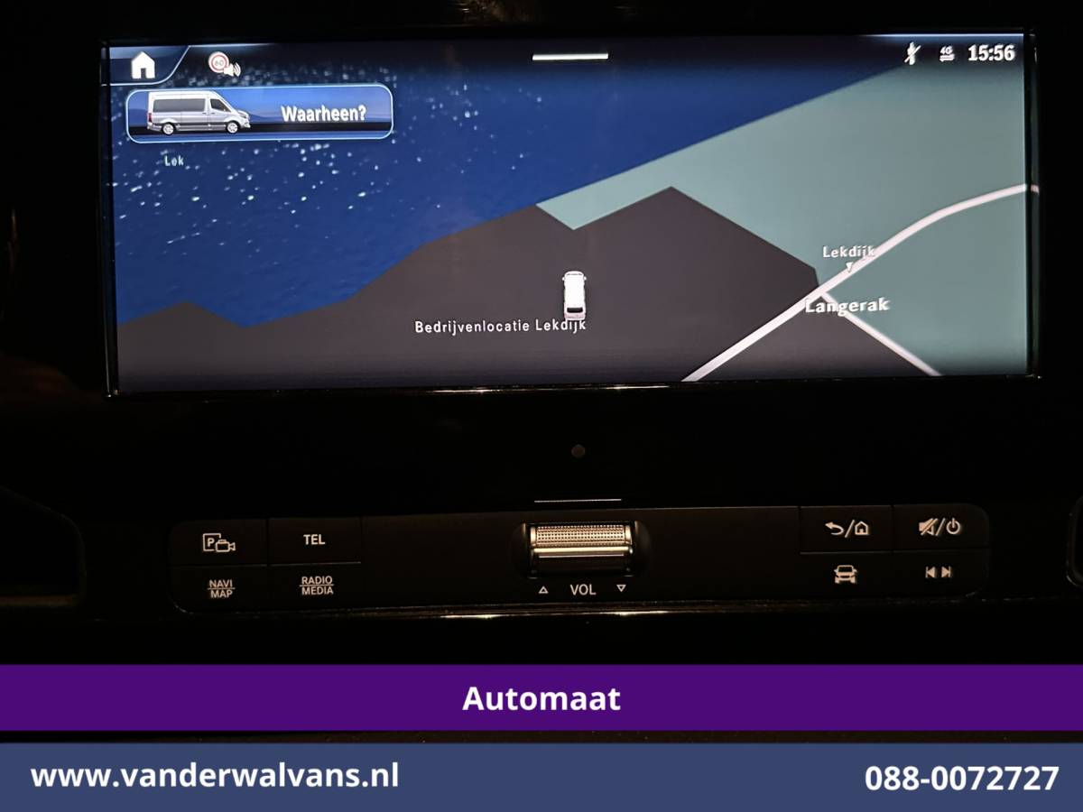 Mercedes-Benz Sprinter Mercedes-Benz Sprinter 317 CDI 170pk 9G-Tronic Automaat L2H2 Euro6 Airco | Camera | Navigatie | LED | Cruisecontrol Stoelverwarming, Chauffeursstoel, Parkeersensoren, Bijrijdersbank